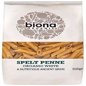 (2 Pack) - Biona - Org Spelt White Penne | 500g | 2 Pack Bundle