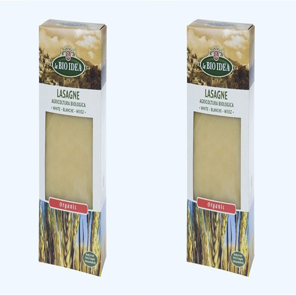 (2 Pack) - La Bio Idea - Org White Lasagne | 250g | 2 PACK BUNDLE