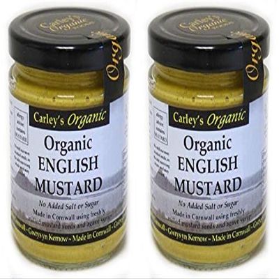 (2 Pack) - Carley's - Org English Mustard | 170g | 2 PACK BUNDLE