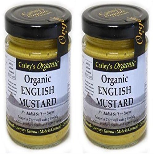 (2 Pack) - Carley's - Org English Mustard | 170g | 2 PACK BUNDLE