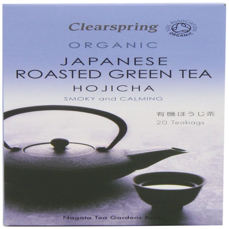 (2 Pack - Clearspring - Organic Hojicha Green Tea | 20 Bag | 2 PACK BUNDLE