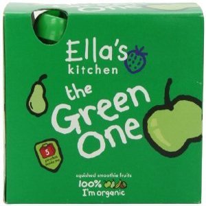 (2 Pack) - Ellas Kitchen - Smoothie Fruit - Green One mltpck | 5 x 90g | 2 PACK BUNDLE