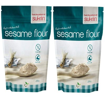 Sukrin Defatted Sesame Flour 250g Twin Pack