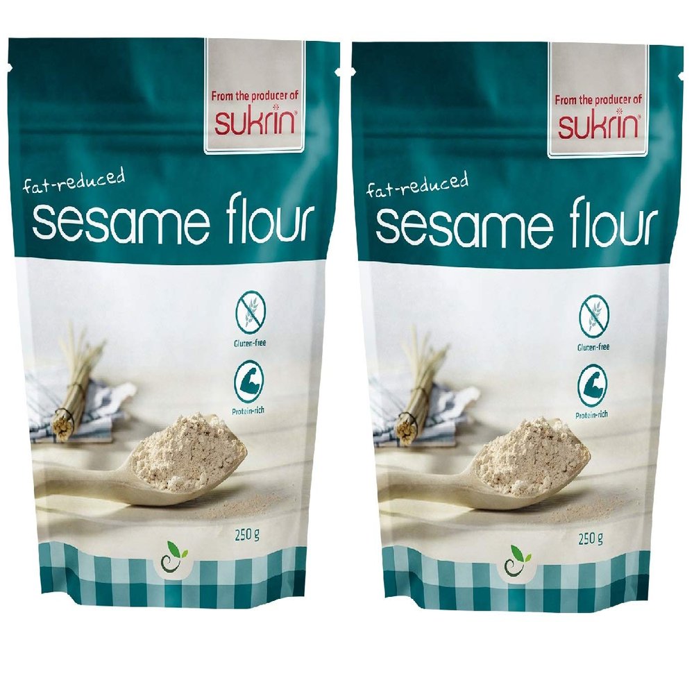 Sukrin Defatted Sesame Flour 250g Twin Pack