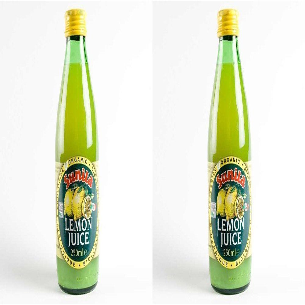 (2 Pack) - Sunita - Org Lemon Juice | 250ml | 2 PACK BUNDLE