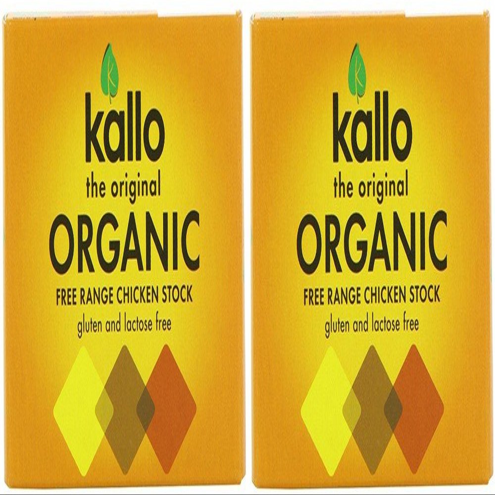 (2 Pack) - Kallo - Org Chicken Stock Cubes | 66g | 2 PACK BUNDLE
