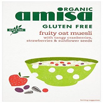 (2 Pack) - Amisa - Org G/F Fruity Oat Muesli | 325g | 2 Pack Bundle