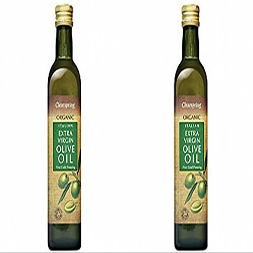 (2 Pack) - Clearspring - Organic Extra Virgin Olive Oil | 500ml | 2 PACK BUNDLE