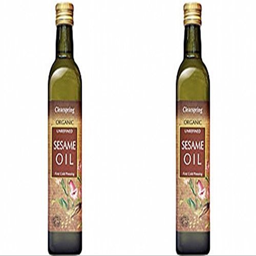 (2 Pack) - Clearspring - Organic Sesame Oil | 500ml | 2 PACK BUNDLE