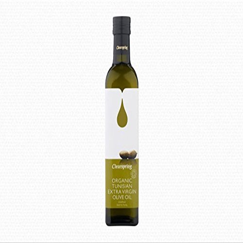 (2 Pack) - Clearspring - Tunisian Ex V Olive Oil | 500ml | 2 PACK BUNDLE