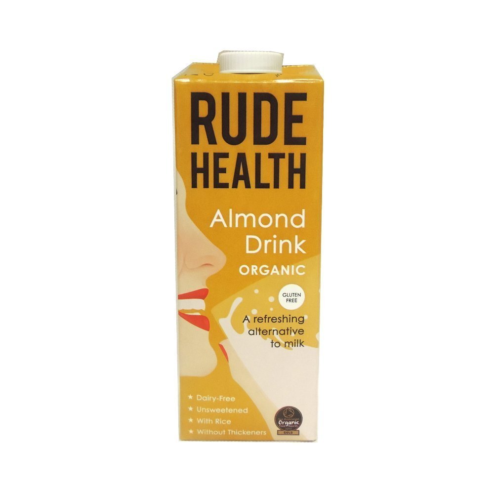 (2 Pack) - Rude Health - Organic Almond Drink | 1000ml | 2 PACK BUNDLE