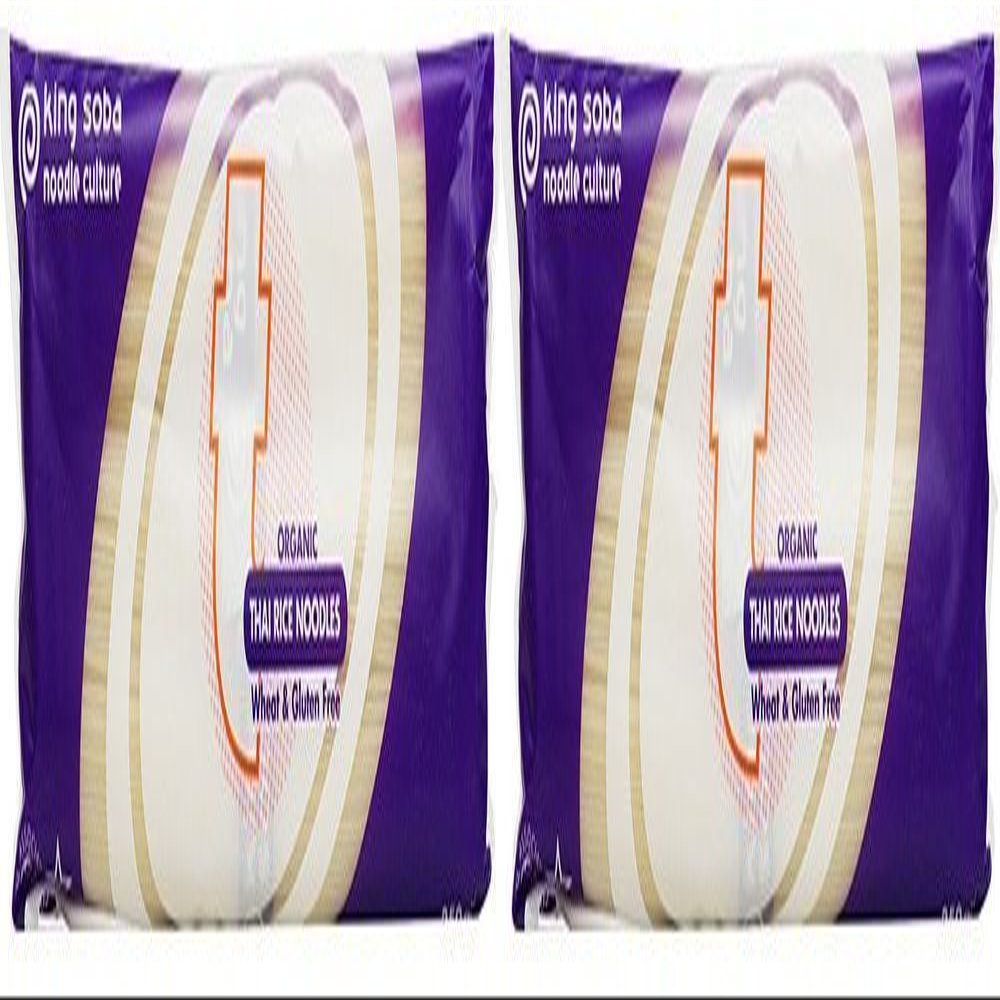 (2 Pack) - King Soba - Org Thai Rice Noodles | 250g | 2 PACK BUNDLE