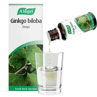 (2 Pack) - A Vogel - Ginkgo Biloba | 50ml | 2 PACK BUNDLE