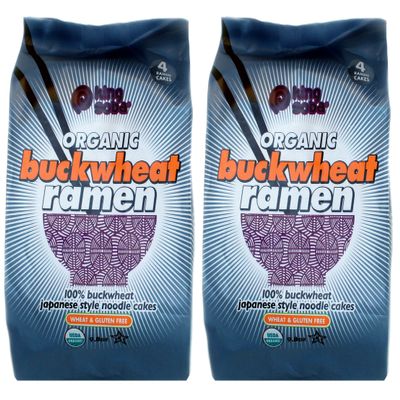 (2 Pack) - King Soba - Org 4 Pk Bwheat Ramen Noodles | 280g | 2 PACK BUNDLE