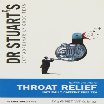 (2 Pack) - Dr Stuarts - Throat Relief Herbal Tea | 15 Bag | 2 PACK BUNDLE