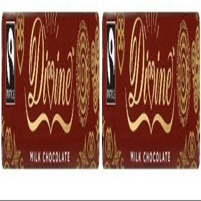 (2 Pack) - Divine Chocolate - Milk Chocolate | 40g | 2 PACK BUNDLE