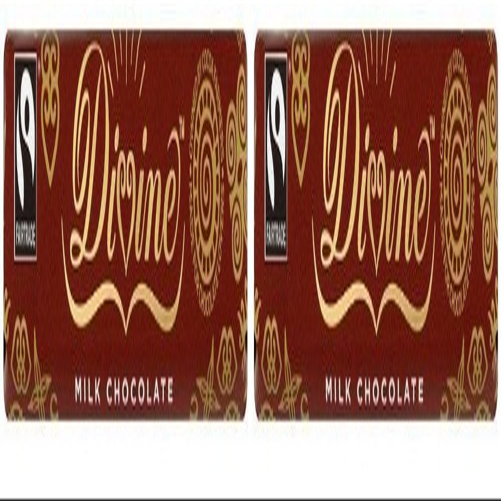 (2 Pack) - Divine Chocolate - Milk Chocolate | 40g | 2 PACK BUNDLE