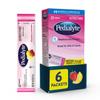 Pedialyte Large Powder Packs, Strawberry Lemonade, 6 Count view 1