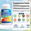 Best Naturals Potassium Gluconate 595 mg 250 Tablets view 2