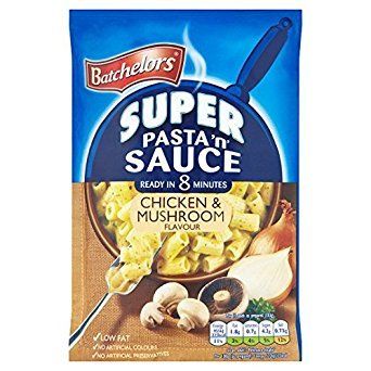 Batchelors Pasta 'N' Sauce Chicken And Mushroom Flavour, 110g (Pack of 2)