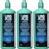 Lens Plus Purite Saline Solution, 360ml  Multi-Purpose Contact Lens Solution for Rinsing & Storing, Gentle & Effective Eye Care (Pack of 3) view 1