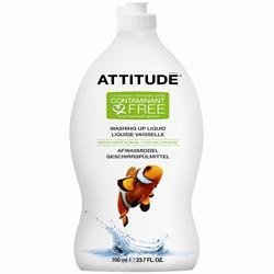 ATTITUDE Green Apple & Basil Washing Up Liquid 700ml (PACK OF 2)