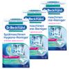 Dr. Beckmann 3 x Dishwasher Hygiene Cleaner Each Contains 75g + Moist Cloth - Against Unpleasant Odours with a Citrus Scent - Cleans all Dishwashers from the Inside view 1