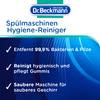 Dr. Beckmann 3 x Dishwasher Hygiene Cleaner Each Contains 75g + Moist Cloth - Against Unpleasant Odours with a Citrus Scent - Cleans all Dishwashers from the Inside view 2