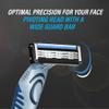 BIC Flex 3, Triple Blade Razor Blades for Men, With Moving Blade Heads for a Close and Soft Shave, Pack of 4 view 4
