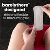 U by Kotex Barely There Liners, Light Absorbency, Regular, Fragrance-Free, 50 Count view 3