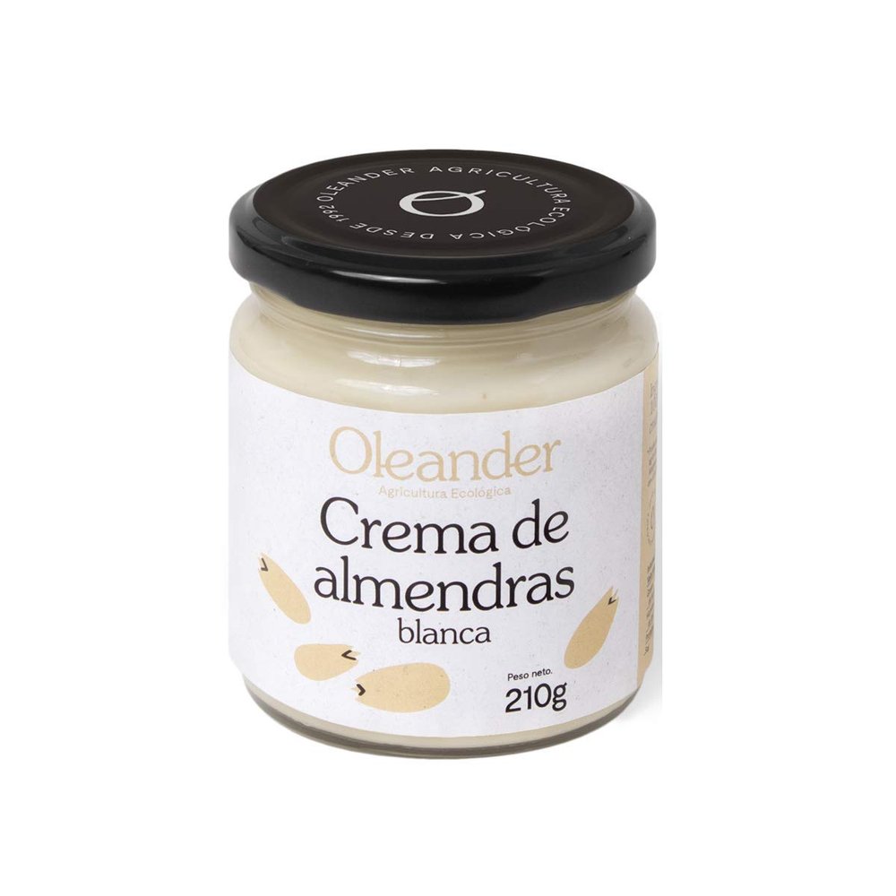 White almond cream Bio 210 g of cream
