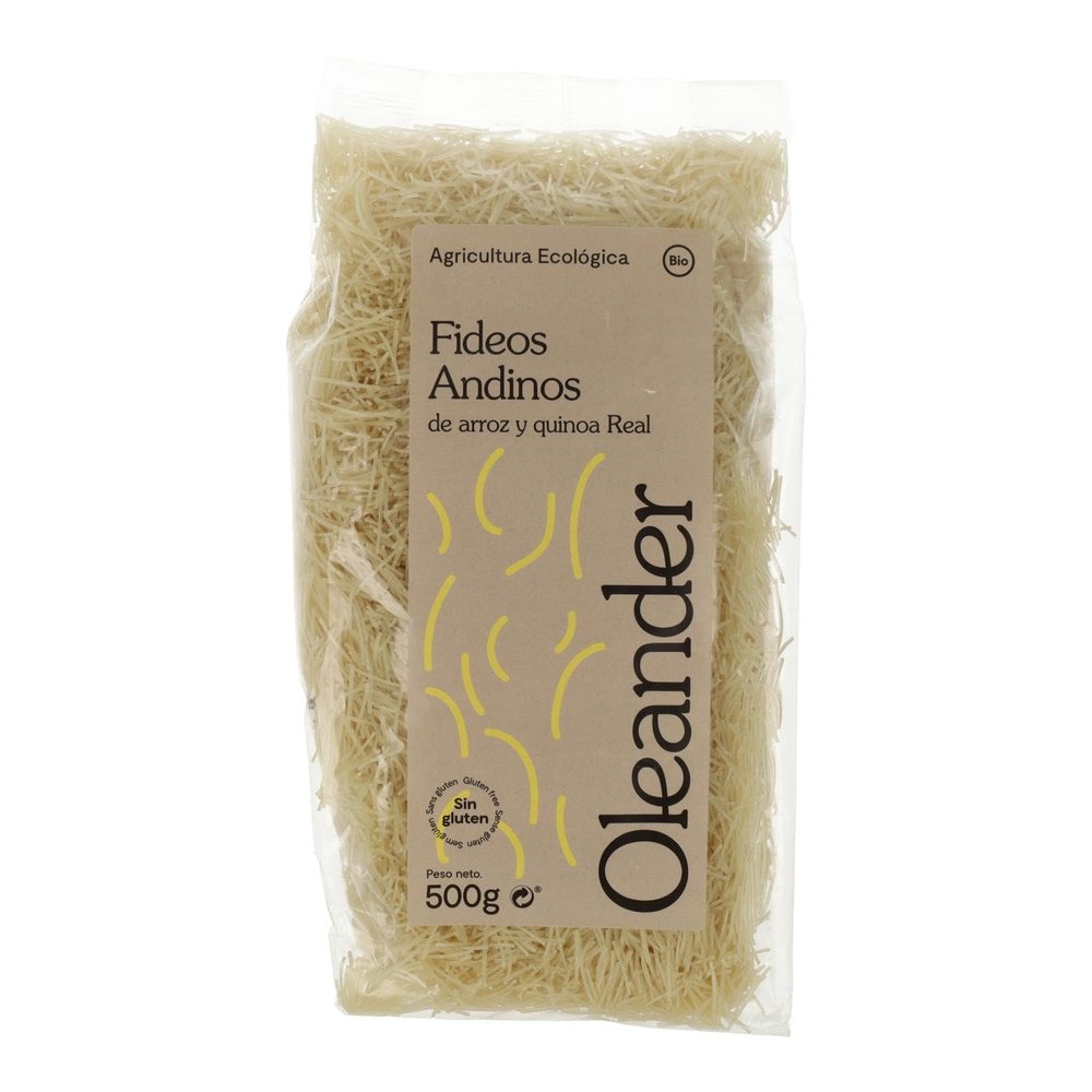 Andean rice and real quinoa noodles 500 g