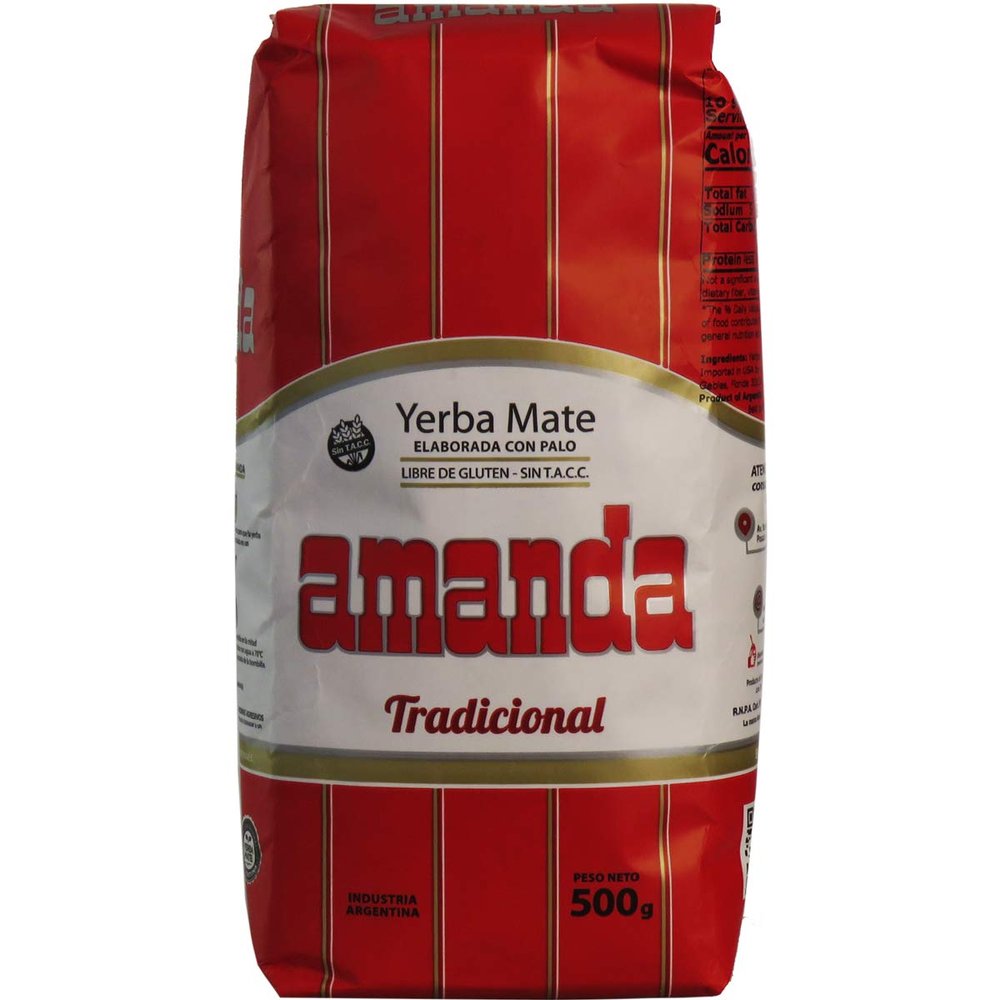 Amanda TEA Yerba Mate, 500 g (Pack of 1)