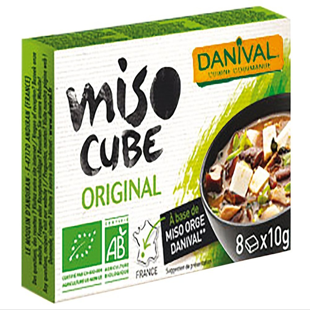 Danival - Miso Original - 8 Cubes of 10 g - Sold per Unit