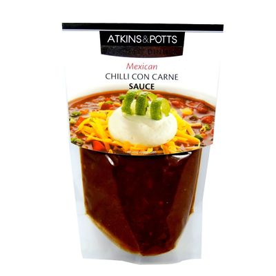 Atkins & Potts - World Sauce - Chilli Con Carne - 350g (Case of 6)