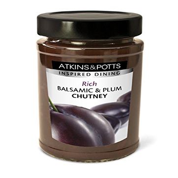 Atkins & Potts - Balsamic & Plum Chutney - 250g (Case of 6)