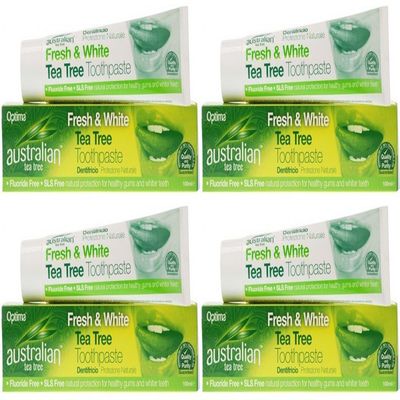 (4 PACK) - Australian Tea Tree - Tea Tree Toothpaste | 100ml | 4 PACK BUNDLE