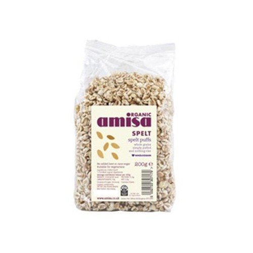 (10 PACK) - Amisa - Organic Spelt Honey Poppies | 200g | 10 PACK BUNDLE