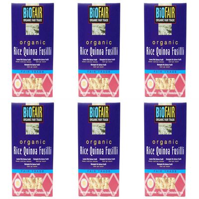 (6 PACK - Biofair - Organic Rice Quinoa Fusilli | 250g | 6 PACK BUNDLE