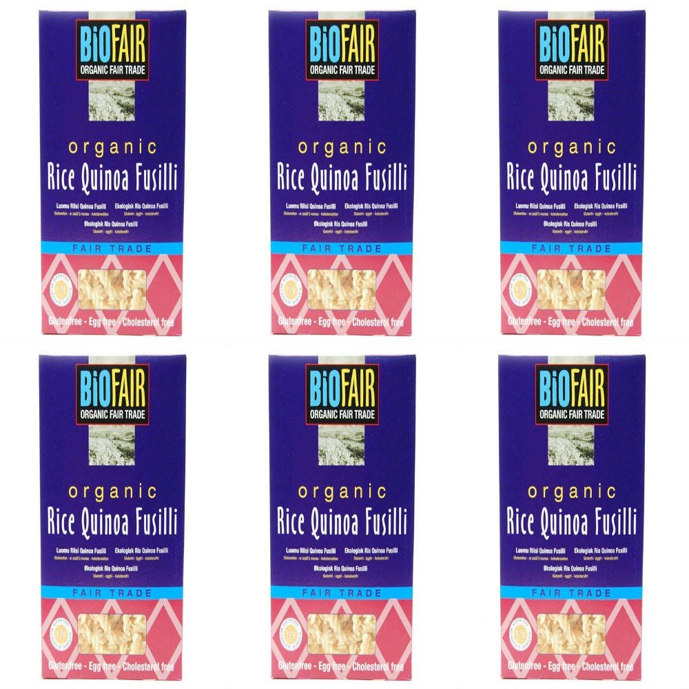 (6 PACK - Biofair - Organic Rice Quinoa Fusilli | 250g | 6 PACK BUNDLE