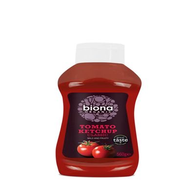 (3 Pack) - Biona - Org Ketchup Classic Squeezy | 560g | 3 Pack Bundle