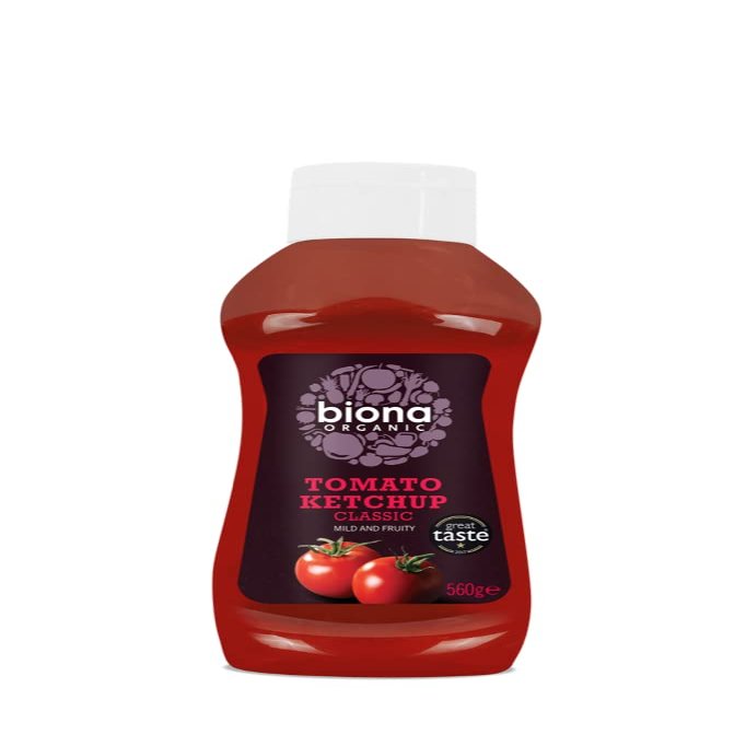 (3 Pack) - Biona - Org Ketchup Classic Squeezy | 560g | 3 Pack Bundle
