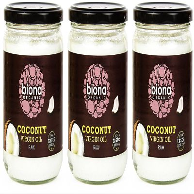 (3 Pack) - Biona - Org Raw Virgin Coconut Oil | 400g | 3 Pack Bundle