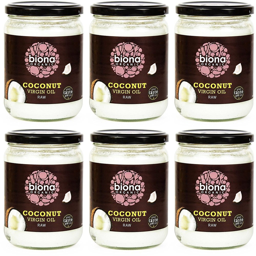 (6 Pack) - Biona - Org Raw Virgin Coconut Oil | 400g | 6 Pack Bundle