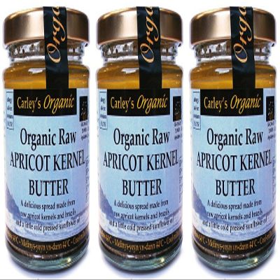 (3 PACK) - Carley's - Org Raw Apricot Kernal Butter | 170g | 3 PACK BUNDLE