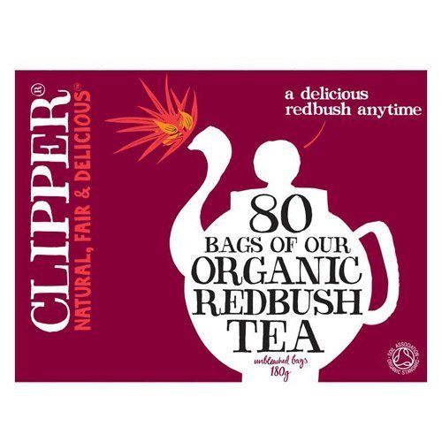 (12 PACK) - Clipper - Organic Infusion Redbush | 80 Bag | 12 PACK BUNDLE