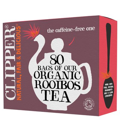 (4 PACK) - Clipper - Organic Infusion Redbush | 80 Bag | 4 PACK BUNDLE