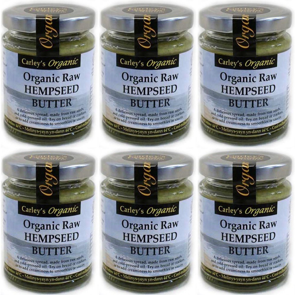 (6 PACK - Carley's - Org Raw Hempseed Butter | 170g | 6 PACK BUNDLE