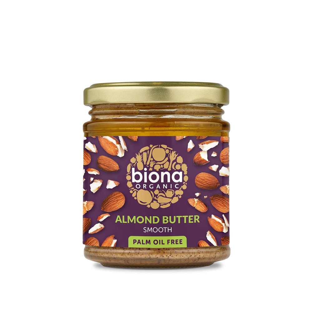 (6 PACK - Biona - Organic Almond Butter | 170g | 6 PACK BUNDLE