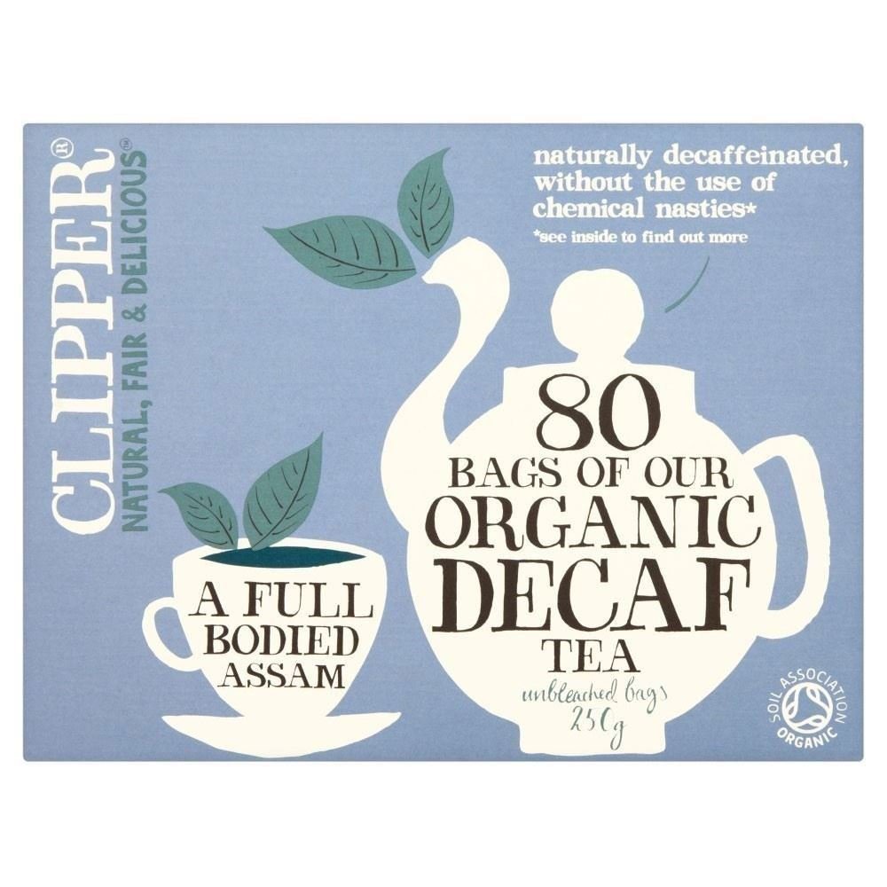 (12 PACK) - Clipper - Org Decaf Everyday Assam Tea | 80 Bag | 12 PACK BUNDLE